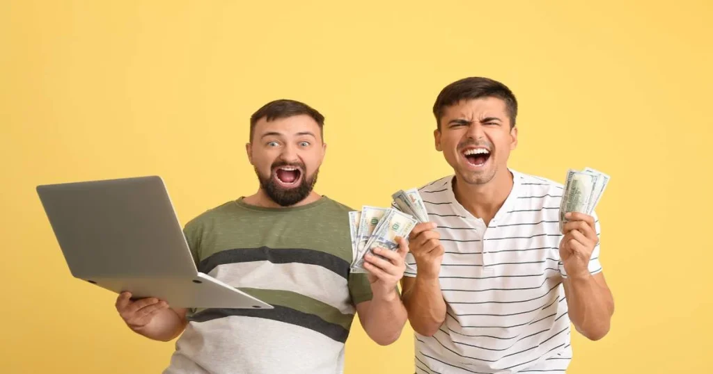兩人透過運彩串關成功獲得大筆獎金