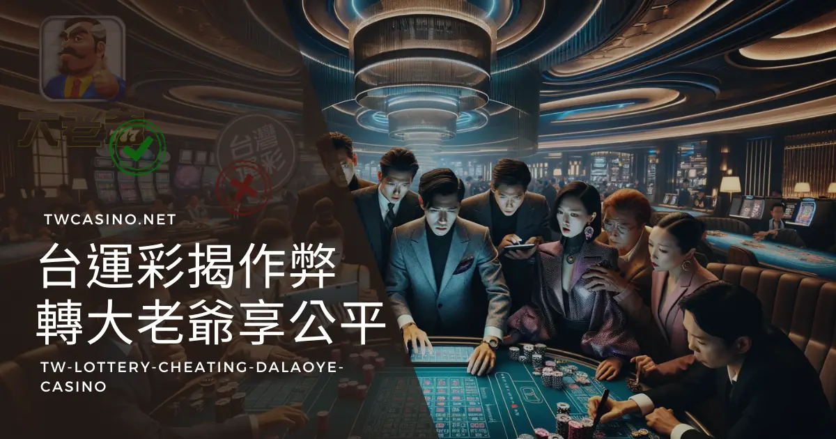 揭露台灣運彩作弊事件：大老爺娛樂城引領公平運彩新浪潮
